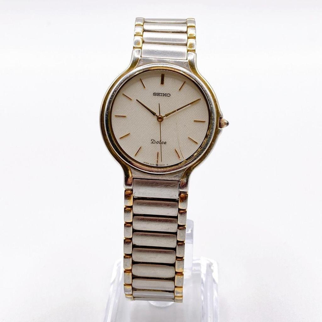 Used 203 SEIKO Dolce Men's Watch Quartz Combi