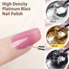 Nail Art Gel Fine Glitter Design Delicate Texture Beautiful Liquid Polish Soak Off UV for Lady