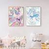AB Diamond Cartoon Jewelry Painting Princess Cross Stitch Mosaic Rhinestone Embroidery Art Diamond Handmade Hobbies Set Gift