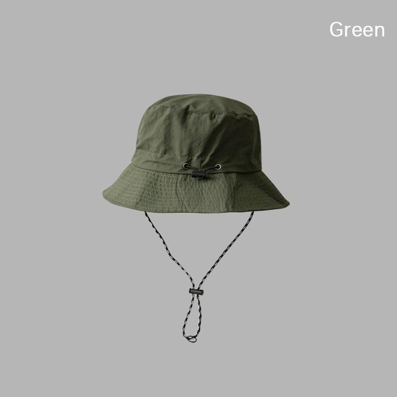 Foldable Waterproof Bucket Hat Packable Uv Protection Summer Hats Adjustable Beach Hat With Chin Strap