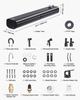 4.5 Gal Roof Rack Water Tank Portable Water Tank with Splash-Guard Panel