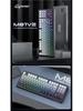 Free Wolf M87V2 Wireless RGB Mechanical Feel Keyboard with PBT Side-Printed Keycaps and Bluetooth Connectivity