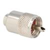 UHF Plug Connector for RG58 Cable, Screw-on