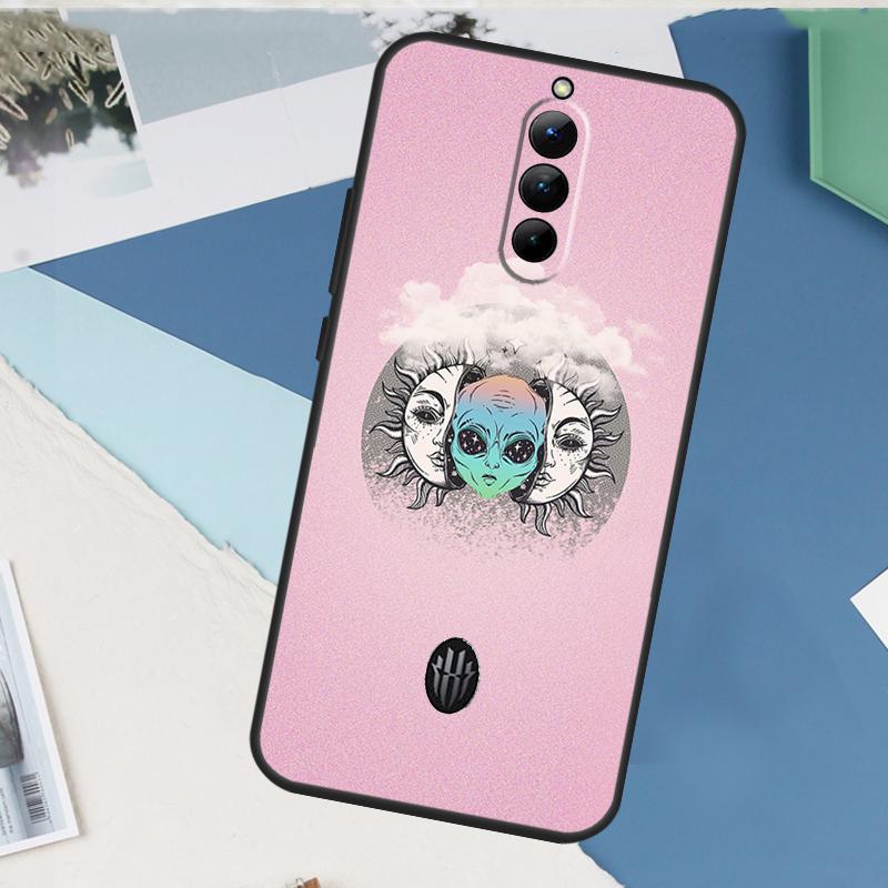 Alien Kawaii Kunsthülle Für ZTE Nubia Red Magic 9 10 11 8 8S 9S 10S Pro Plus 6 7 6S 7S Pro 5G 6R 10 Air Cover