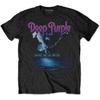 Deep Purple-Smoke On The Water XL Schwarzes T-Shirt