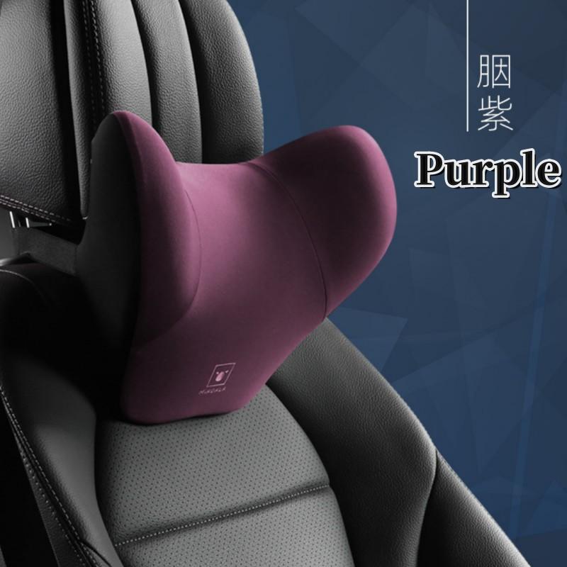 Car Headrest Lumbar Support Lumbar Cushion Memory Foam Cushion Backrest Lumbar Pillow Car Comfortable Neck Pillow Car Accsesorie