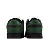 Nike Dunk Low Leather Low top Casual Skateboard Shoes Men's Black Green IO7606-010(Team1423-)