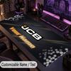 Large Mouse PadJCB Custom Name Text Personalized Desk Mat Non Slip Gaming Pad