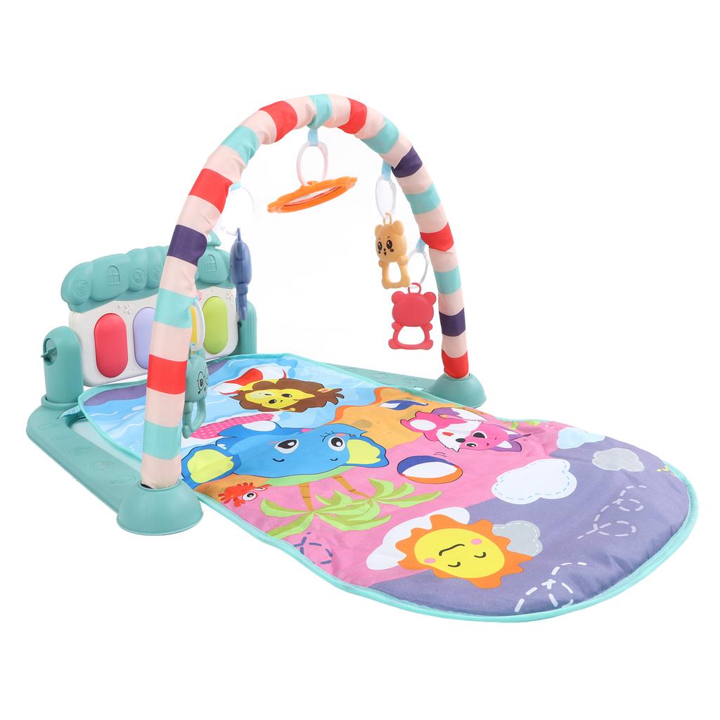 Baby Gym Playmat Piano Improve Motor Skill Sensory Stimulation Learning Light Musical Play Piano Mat