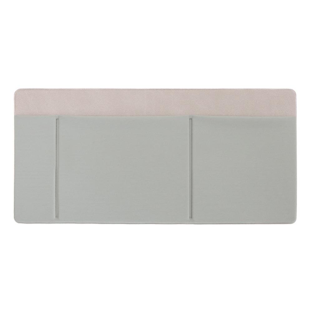 Solid Color External Hard Drive Sleeve 3-Pocket Storage Pouch  Laptop Accessories