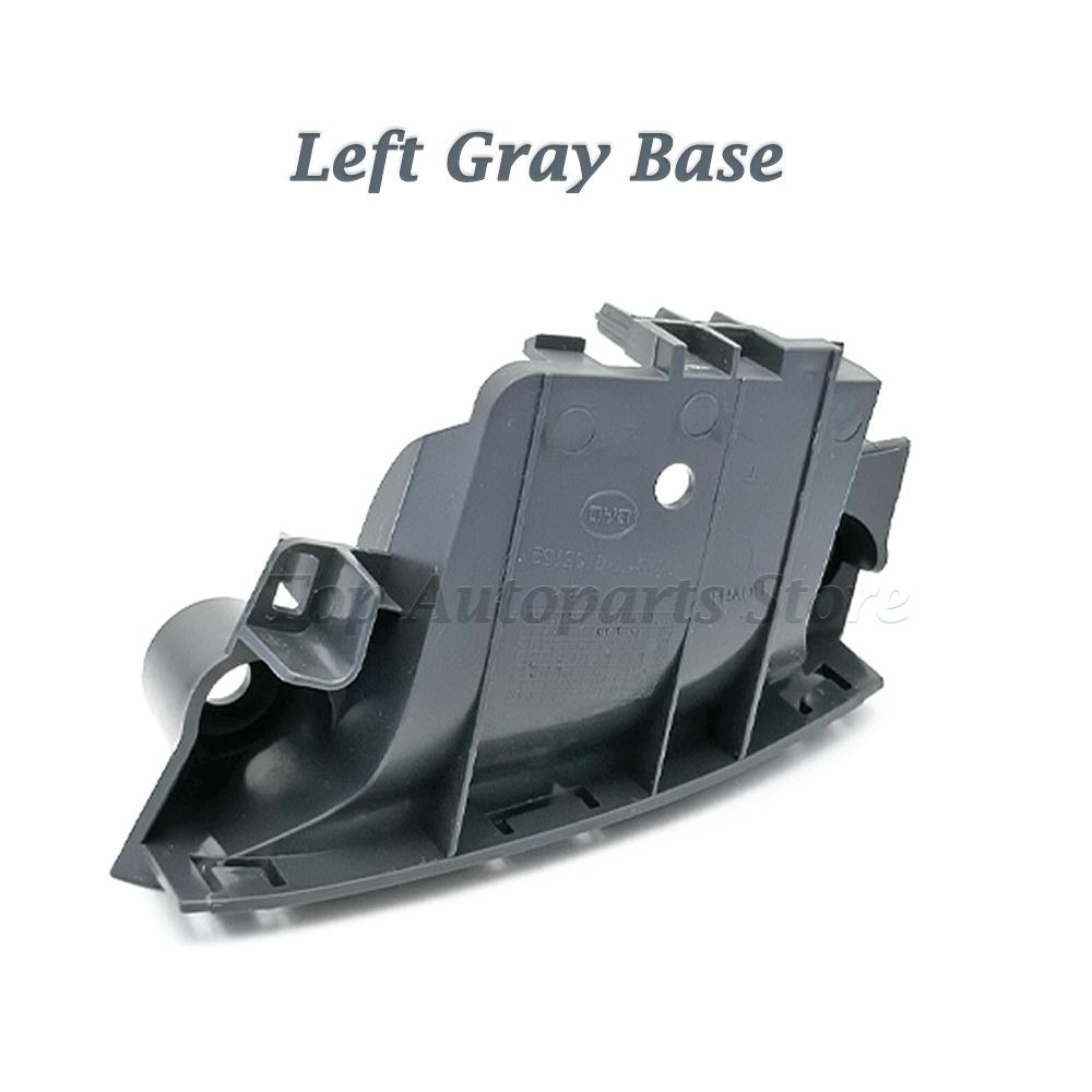 Gray or Black Inner Handle For Peugeot 107 Toyota Aygo Citroen C1 2005-2014 Door Buckle Hand Cover ADoor Armrest Base For BYD F0