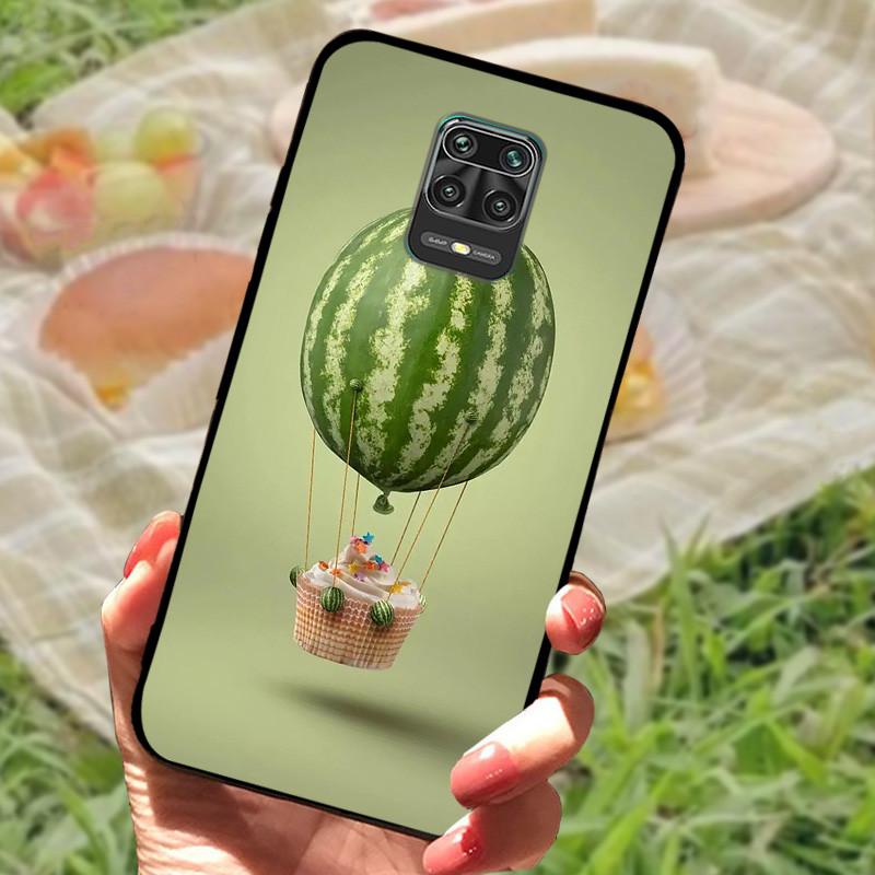 For Xiaomi Redmi Note 9 Cases Soft TPU Silicon Cartoon Phone Back Cover On Redmi Note 9 Pro Coque Note 9s Note 9 s Bumper Fundas