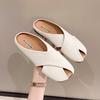 Baotou Half Slippers Women's Summer Wear Exquisite 2025 New French Half-drag Sandals with Skirts Versatile Cool Slippers