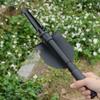Compact Multifunctional Folding Military Shovel for Outdoor, Fishing, and Automotive Use