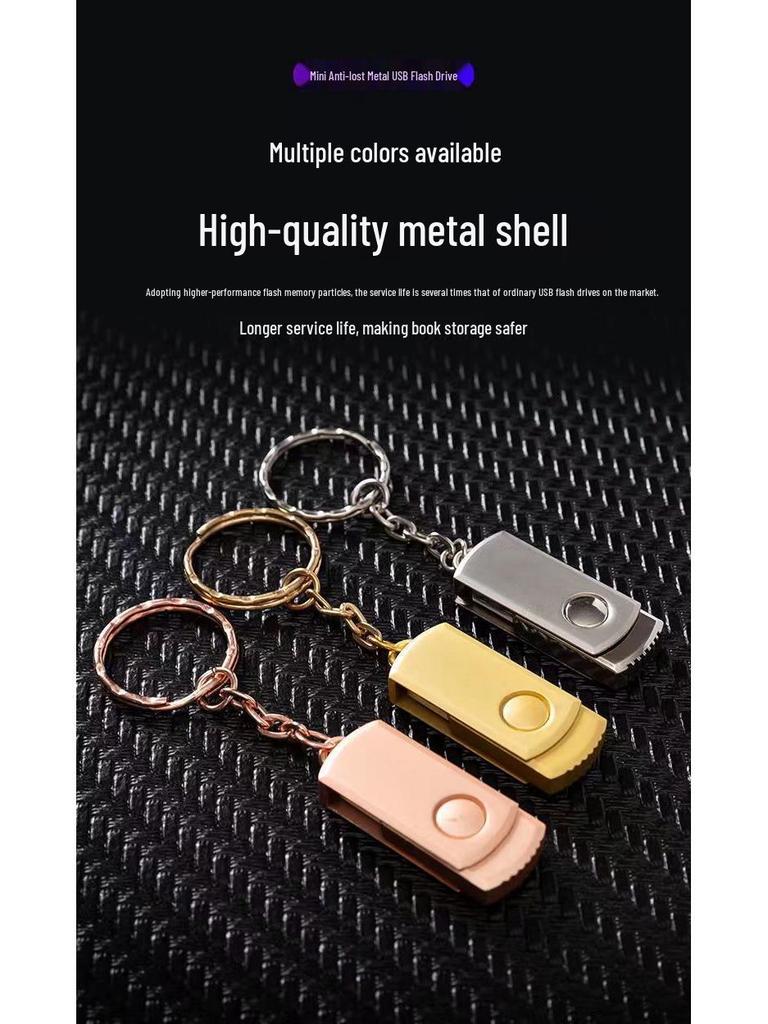 128GB Dual-use High-Speed USB-C Flash Drive for Phones and Computers - Portable Office & Car Gift