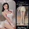 Sexy Lingerie Playful Bunny Seductive Thin Bare Chest Sexy Open Crotch Lace Perspective Pajamas Women's Uniform Suit
