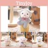 Charming Soft Sheep Plush Keychain Cute Lamb Stuffed Toy Bag Accessory