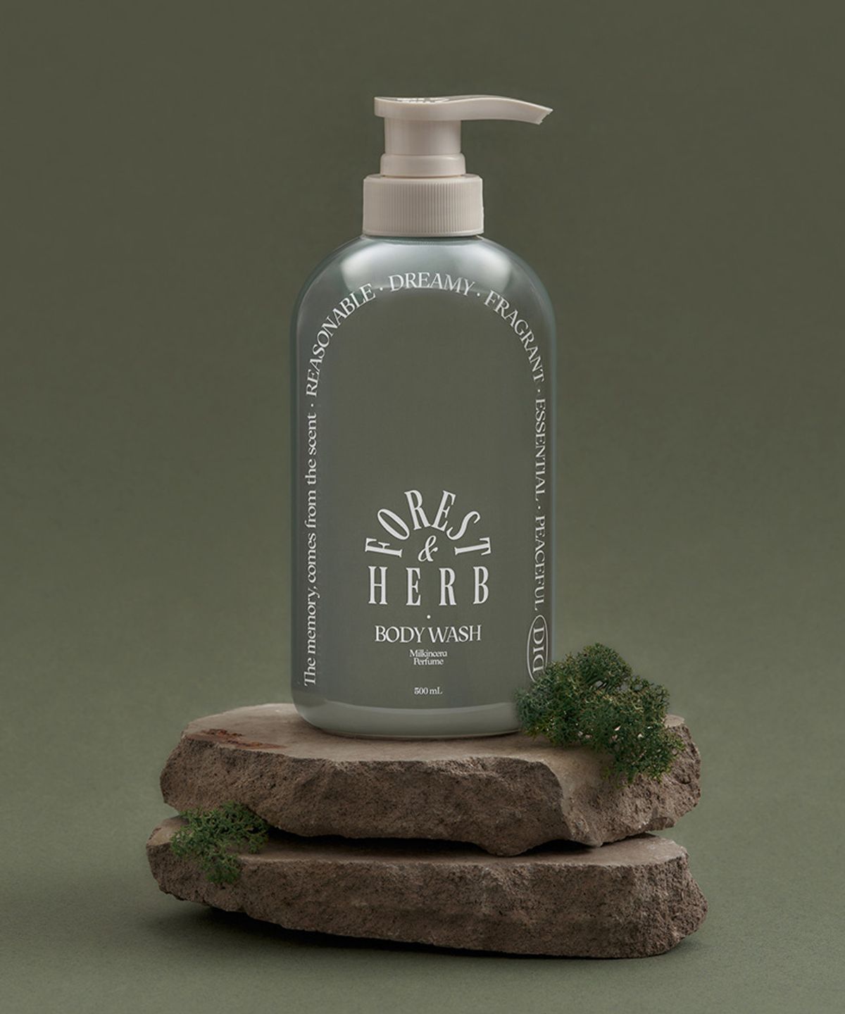 Odid Milk Incera Perfume Body Wash Forest Herb
