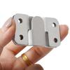 10pcs Picture Frame Hooks Stainless Steel Wall Hanger Flush Mount Hanging Buckle Furniture Interlock Bracket Joint Connector