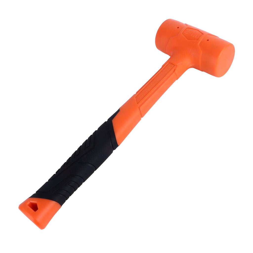Gumová palička Kladivo Neodskakující Tvrdá kůže Přenosné kladivo Nástroj pro instalaci Klepání 2 lb