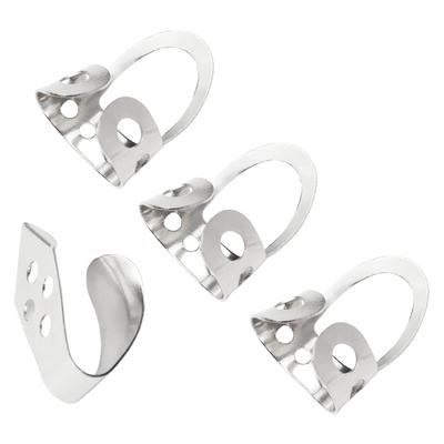 Guitar Finger Picks, Adjustable Metal Finger Thumb Picks for Guitar, Banjos, Silver Guitar Plectrums Thumb Finger Picks