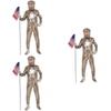 Premium Halloween Performance Costume For Men Featuring Stunning Silver Accents For Game Theme Events