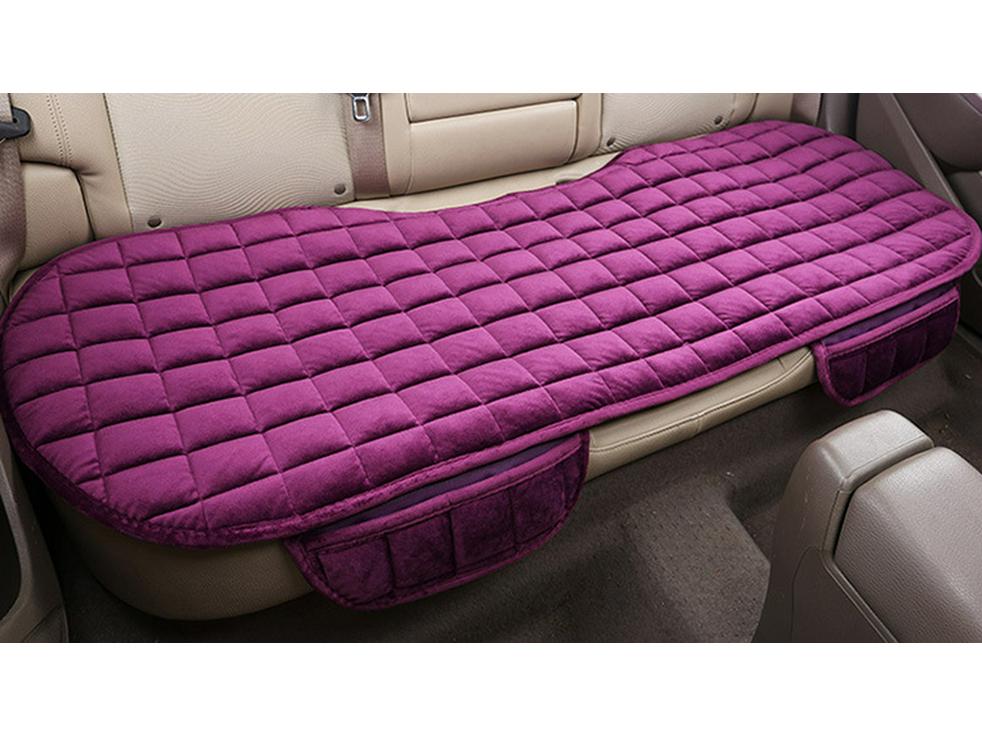 Plush Winter Car Seat Cushion Set: Thickened Wool for Warmth