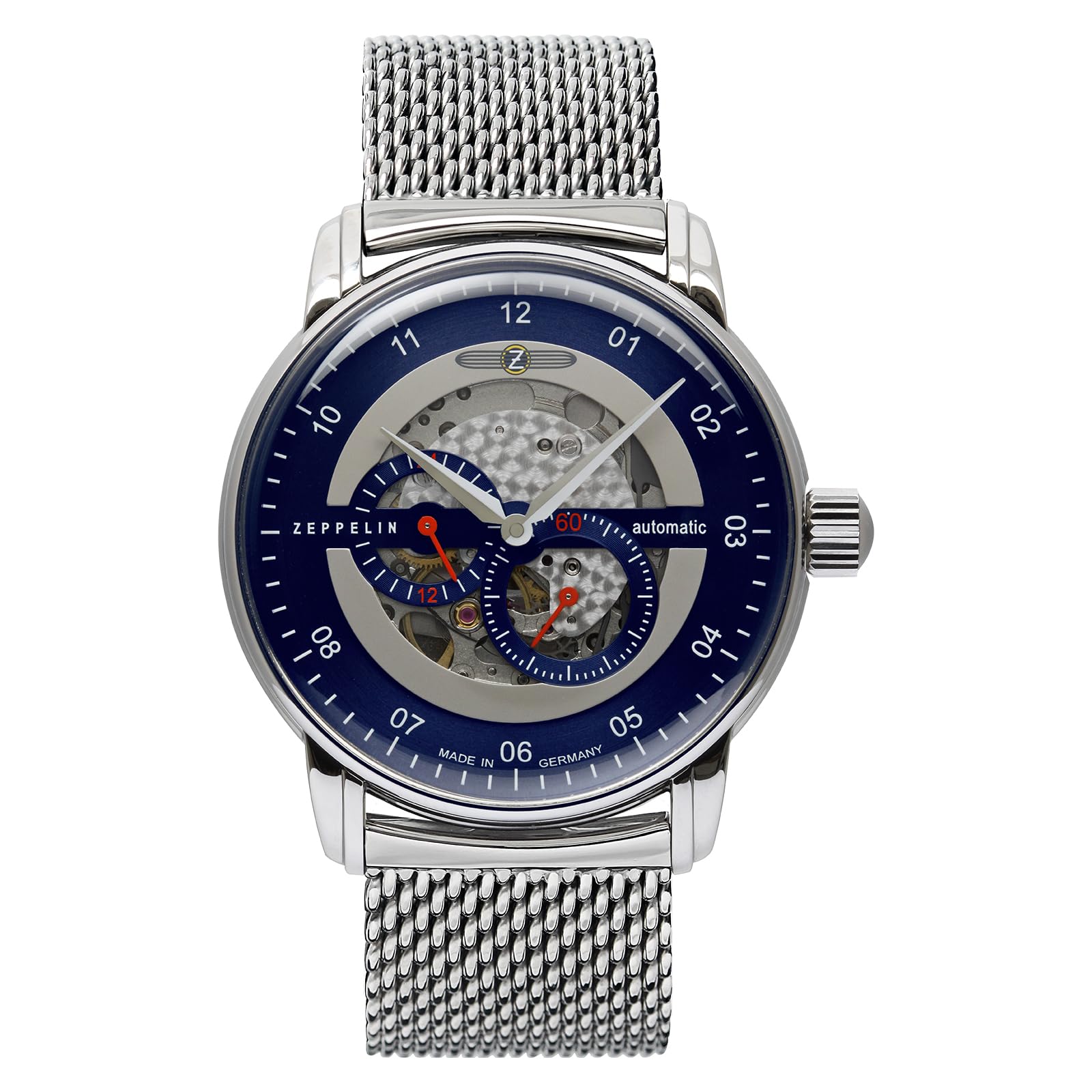 

Повсякденний годинник New Line Silver [Zeppelin] Captain s 8664-M3 Men s [Item]