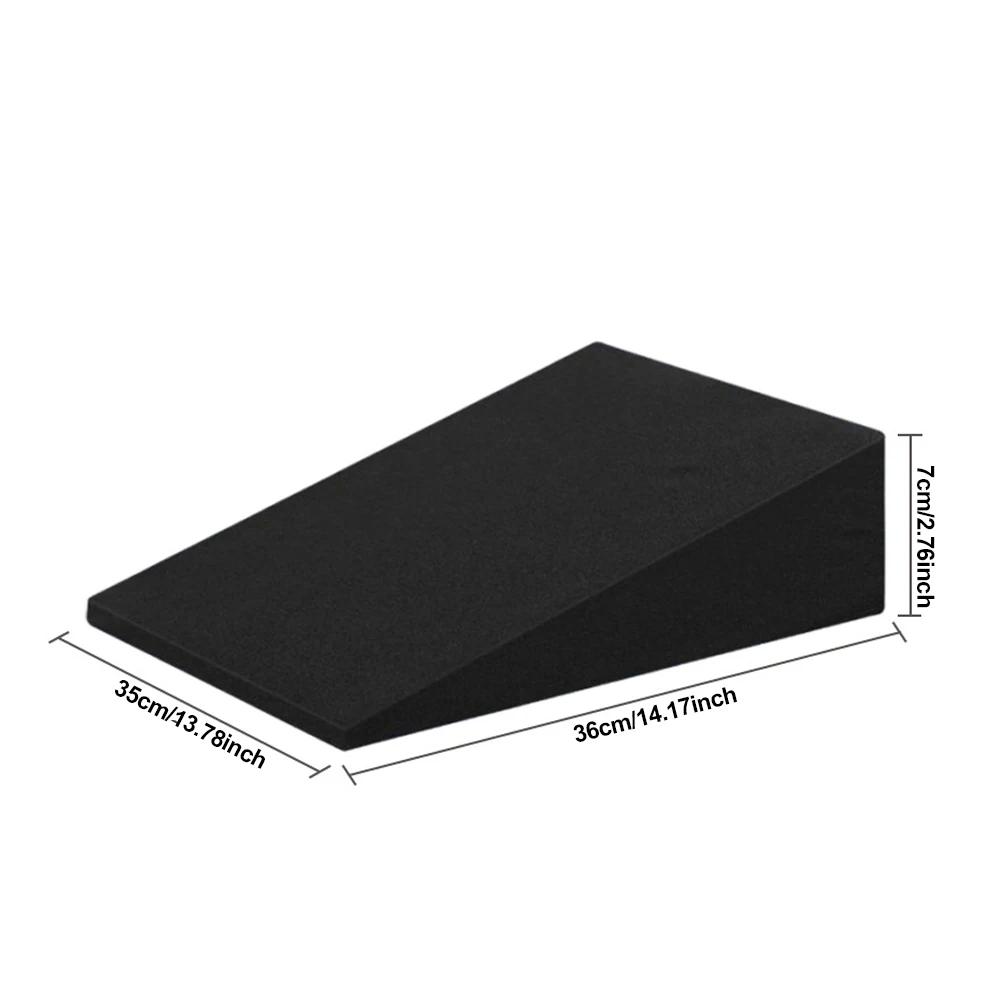 Auto Seat Wedge Leveling Cushion Seat Leveling Pad Angled Design Breathable Fabrics Backseat Leveling Mat for Outdoor