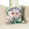 Run Kingdom White lily C-Cookie Various Sizes Square Pillow Case For Car Home Bedchamber Decor Custom Valentine gift