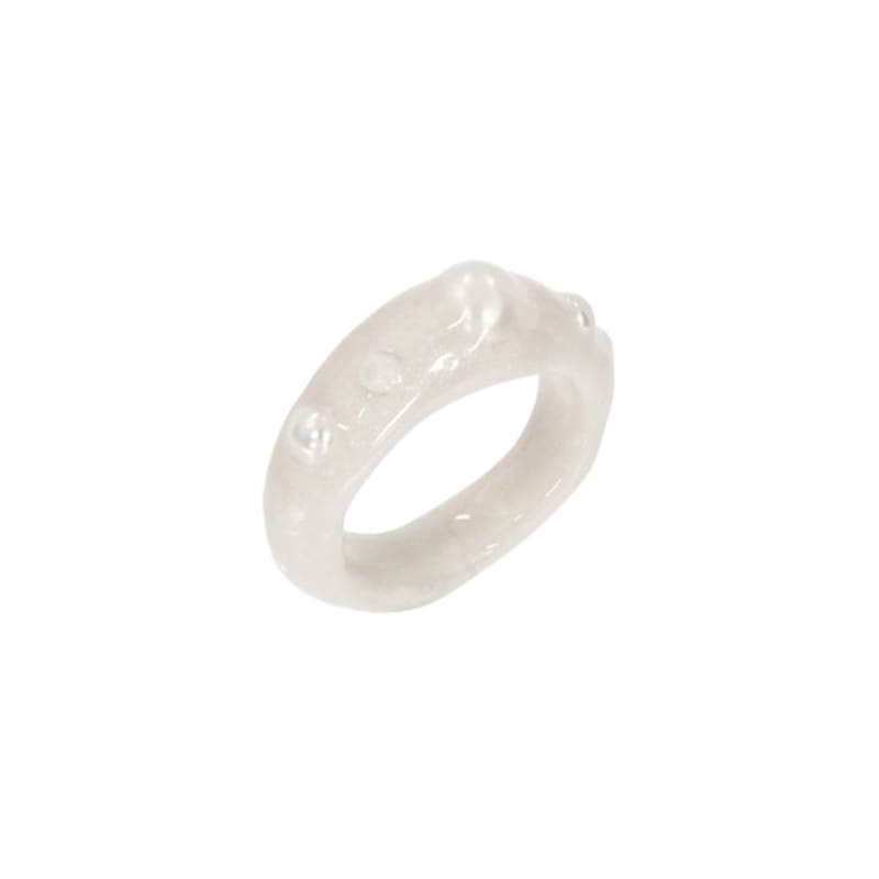 nff cosmos pearl ring-white