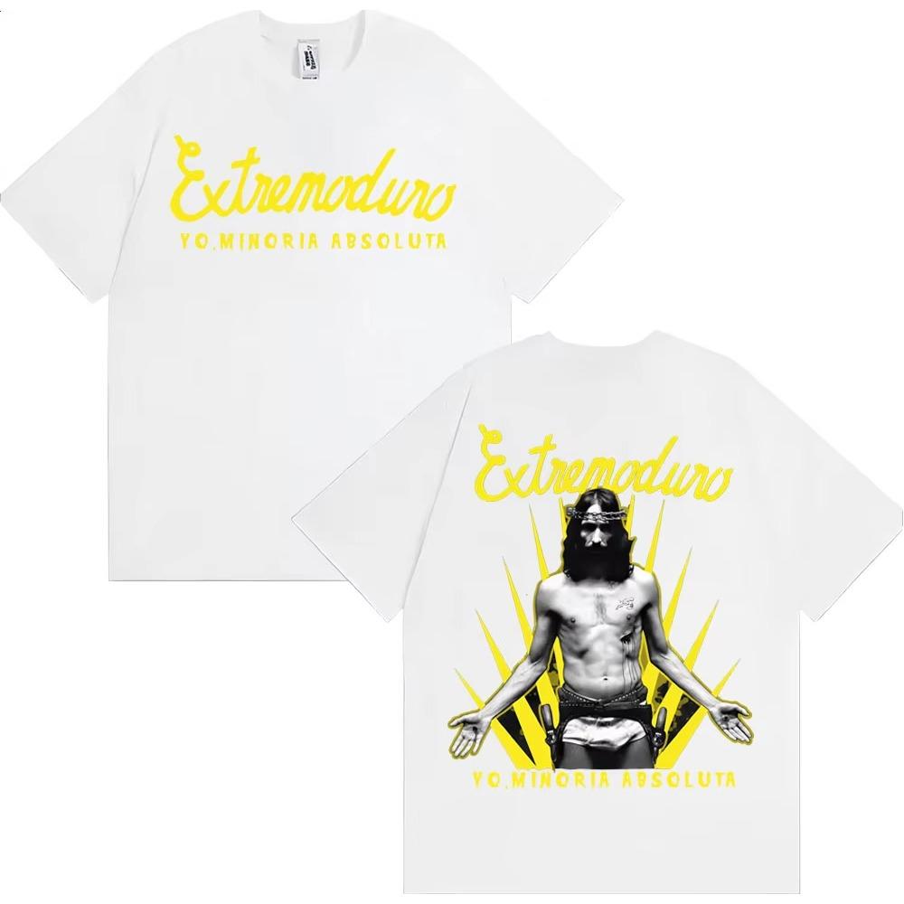 Rock Band Extremoduro Yo Minoria Absolvta T Shirts Men Women Harajuku 90s Vintage Hip Hop T-shirt Summer Tops Loose Cozy T Shirt