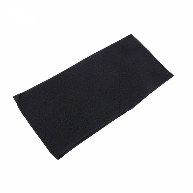 Solid Wide Elastic Headband Yoga Sports Headstrap Headwrap
