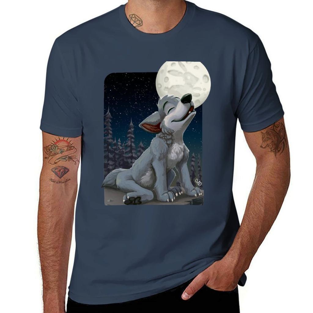 Awoo Wolf Tshirt Large Size Breathable Tee