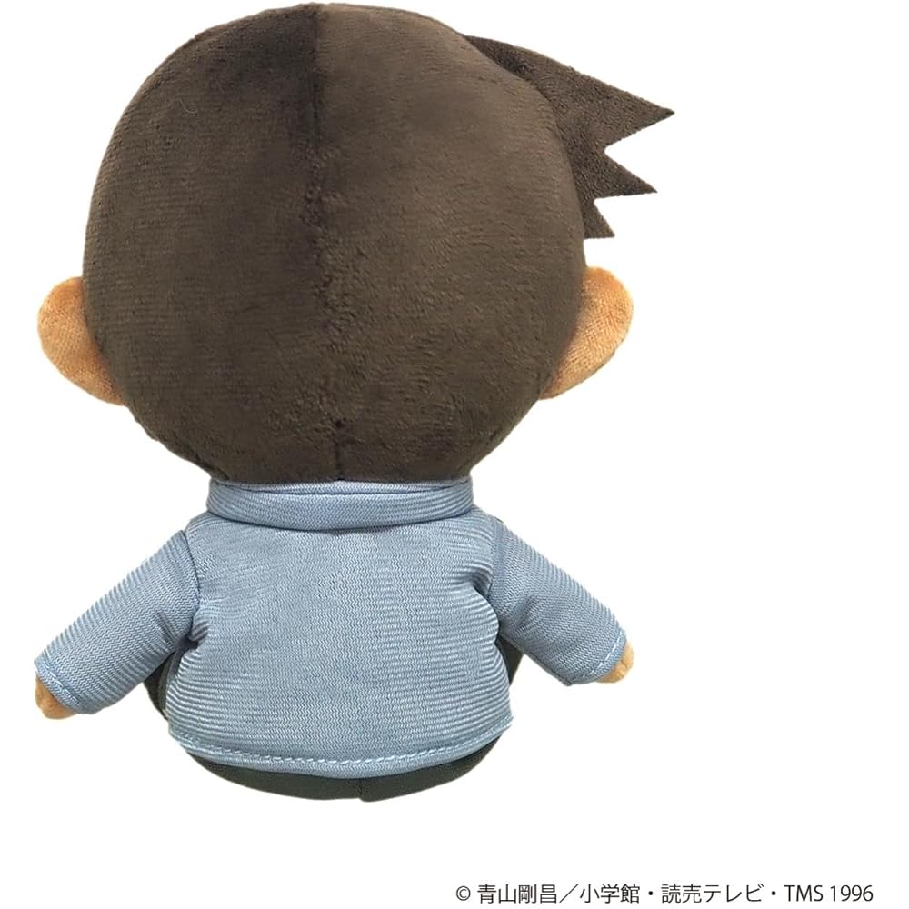 Sanei Detective Conan Fuwafuwa Friends Heiji Hattori Plush Toy 11x8x16 cm