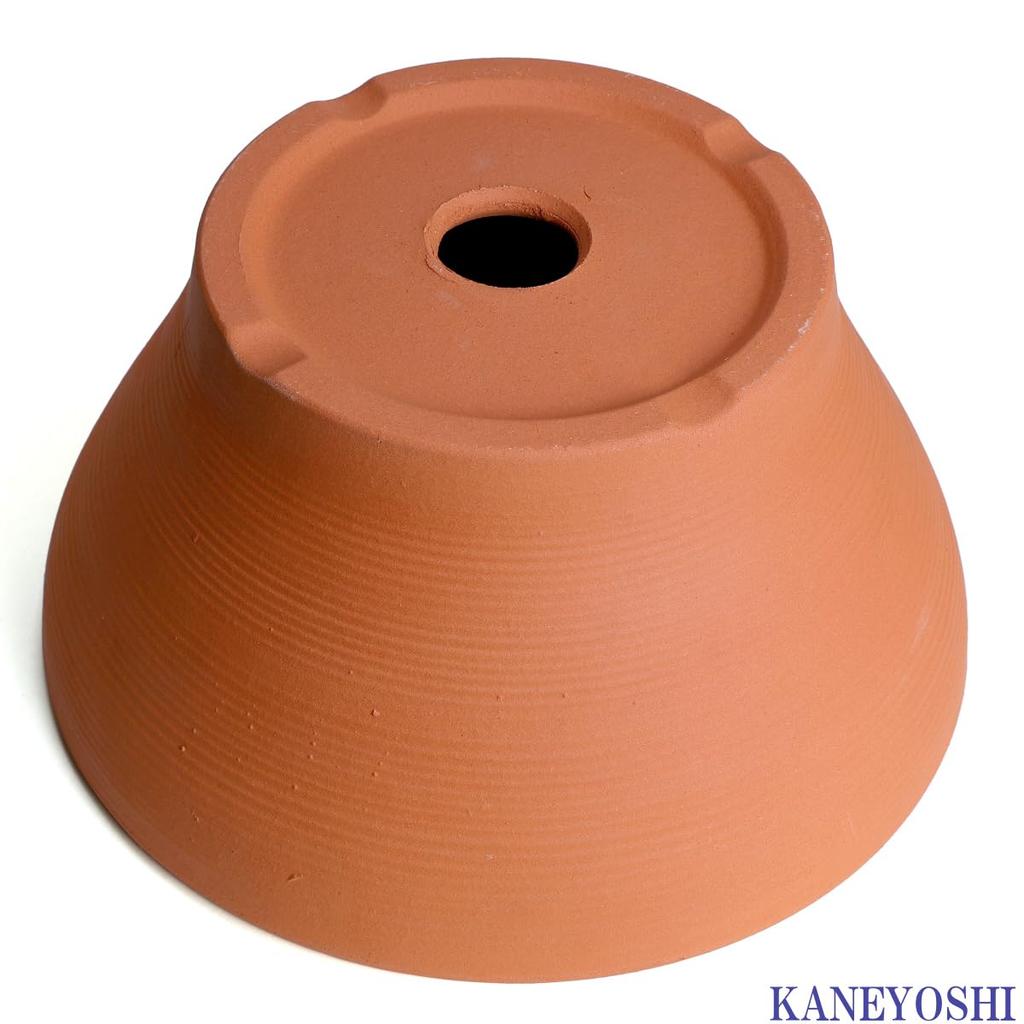 Pot Mikawa Ware KANEYOSHI In Domestic Ceramic Flower Pot Varius Red Ware 7 Plate Included [Made Japan/Reliable Quality] No.