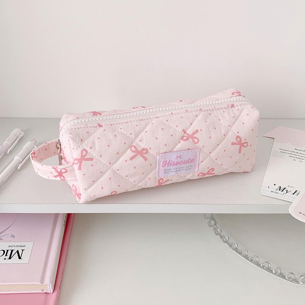 Portable Large-Capacity Makeup & Stationery Bag for Girls
