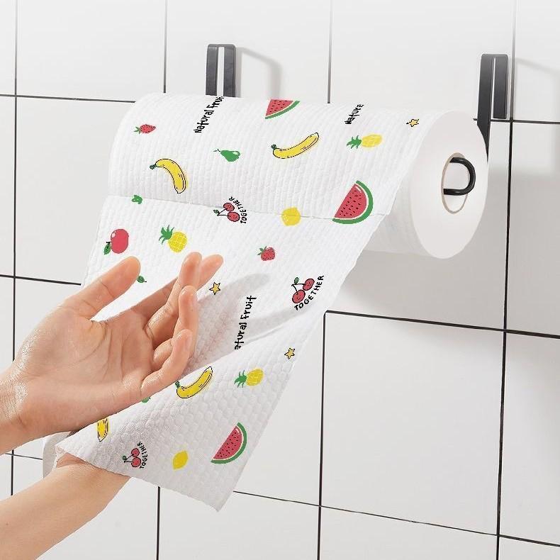 Lazy Man's Reusable Dual-Use Washable Kitchen Dishcloth - Dry & Wet, Non-Stick, Oil-Resistant