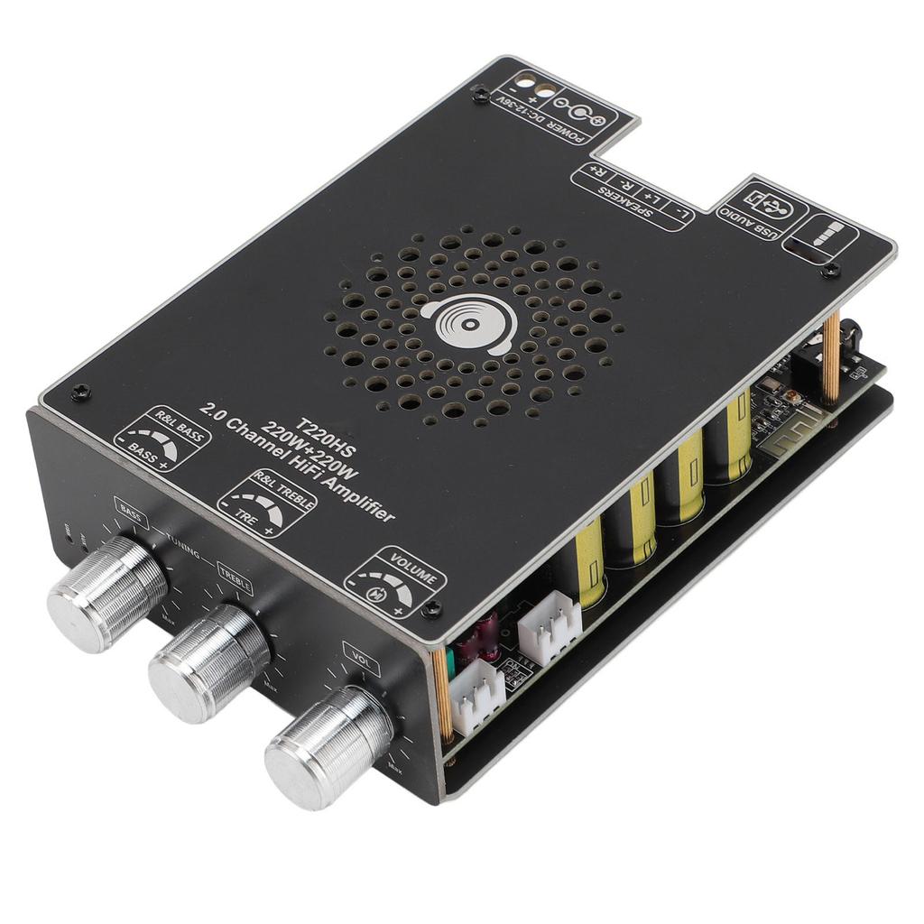 T220HS Bluetooth Power Amplifier Board Professional Efficient 220W 220W Stereo HiFi Power Amplifier 