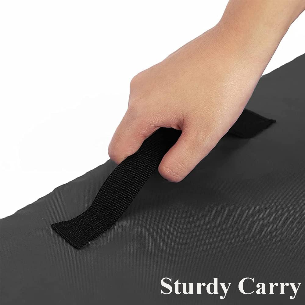 Tri-Fold Mattress Carry Case Bag Waterproof Foldable Memory Foam Narrow Twin Mattress Cases Dustproof Mattress Cover Sturdy Carrying Storage Bags for