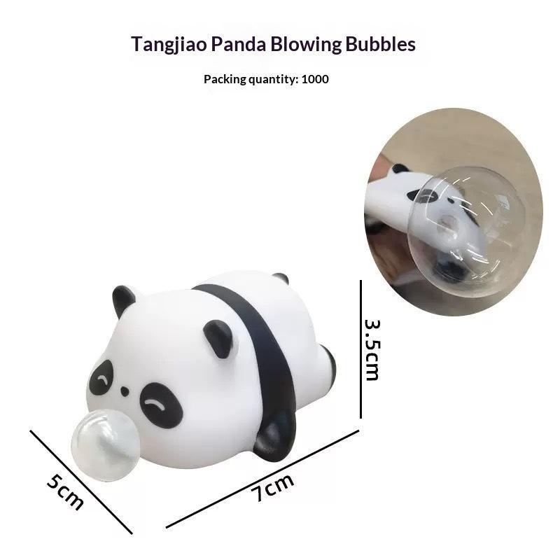 Cute Animal Bubble Squeeze Toys, Panda & Pig Slow Rebound Squishies Office Gags And Stress Relief For Pranks