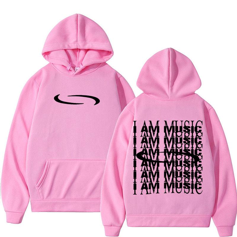 Playboi Carti I AM MUSIC Logo Hoodie Opium Ken Carson Narcissist Tour Antagonist Rap Sweatshirt Men Casual loose Oversized Hoody