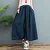 Women's Fashion Summer Spring Casual Plus Size Solid Color Print High Waist Trousers Pants & Capris