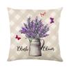 45*45Cm Zonnebloem Kussensloop Printserie Taillekussensloop Kussenhoes Wasbaar Bankbenodigdheden Kussenhoes Home Decor