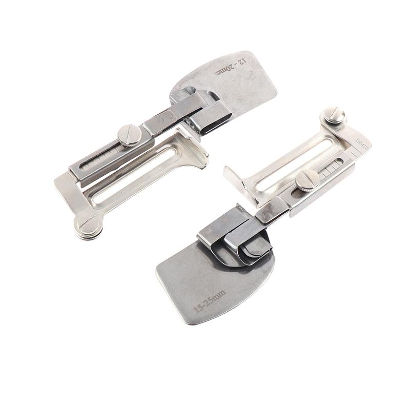 A11 Ajustável Hemming Roller Crimping Folder Binder Pressionador Pé Para Doméstico De Carro Plano Acessórios Para Máquina De Costura Doméstica
