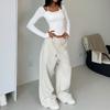 Akiyo Studio 2025 Loose Pants Elastic Lace Thin Velvet Machete Banana Sweatpants Casual Pants Loose