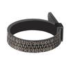 1PC White/Black US/EU/UK/JP Sizes Wedding Ring Band Ring Sizer Measure Genuine Tester Finger Gauge Jewelry Accessory Tools