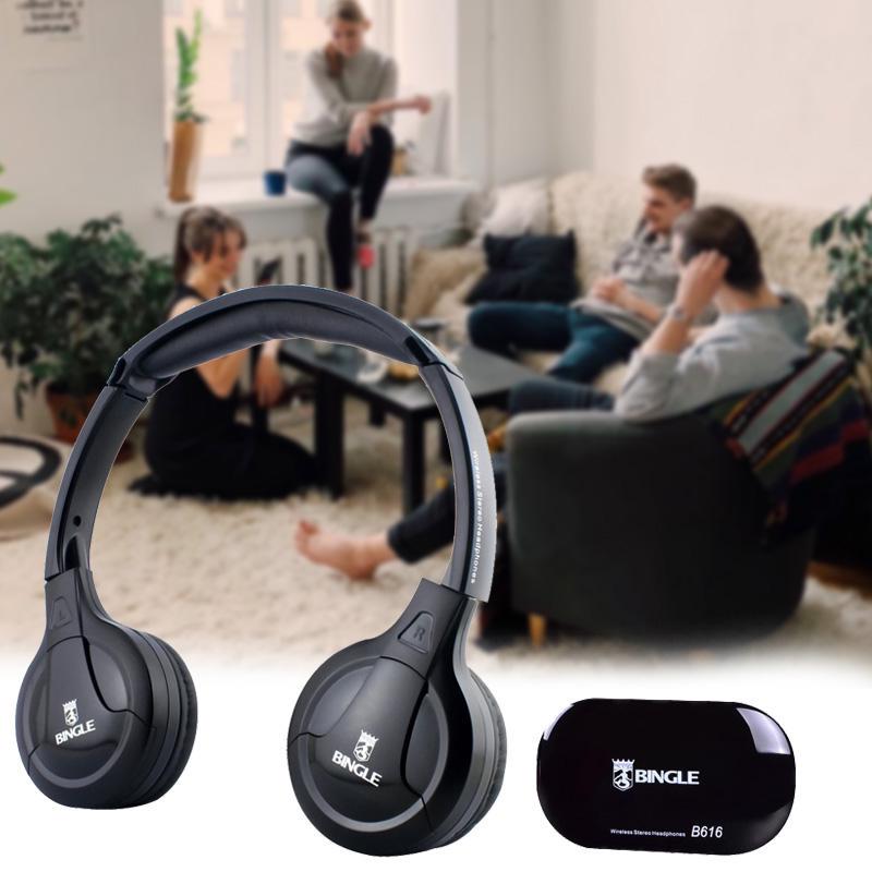 Buy Bingle B616 Multifunction Stereo Wireless Headset Headphones with ...