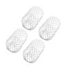 4pcs Leaf Filter Aluminum Metal Drain Pipe Filter Cap Anti-leaf Filter Trap Guards Drain Pipe Cover Downpipe Non-corrosive Firm