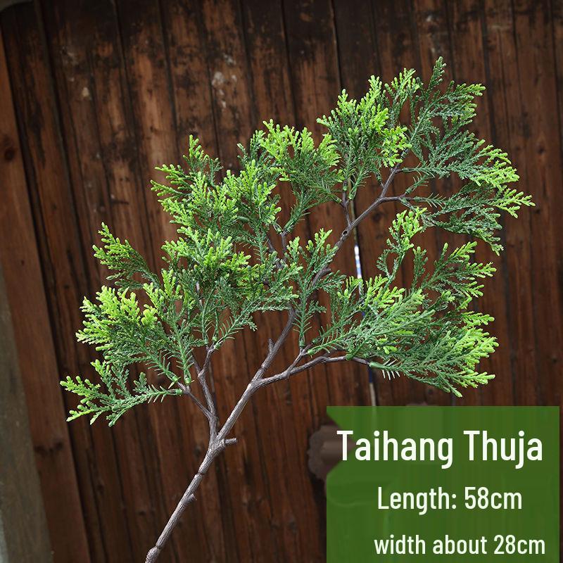 Pine Needle Juniper Artificial Bonsai with Dried and Plastic Pine Leaves